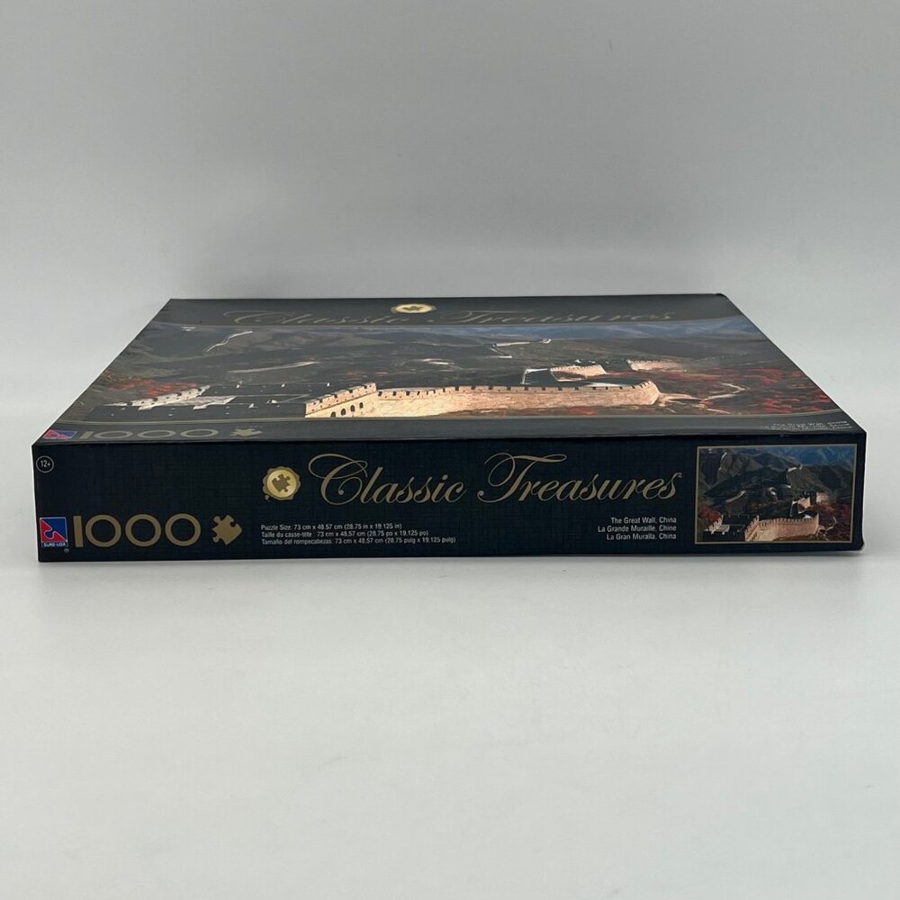 Great Wall Of China Classic Treasures 1000 Piece Puzzle By Sure-Lox 2009 Edition - Picture 2 of 11